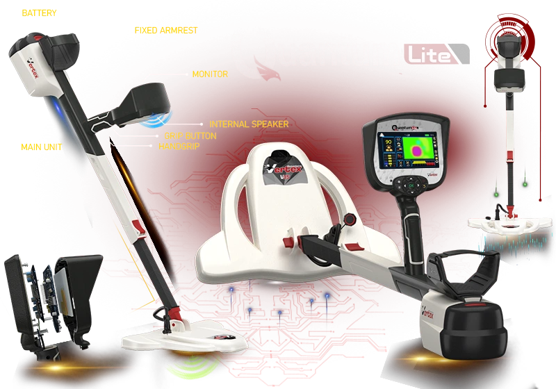 德國Vertex頂點(diǎn)Quantum Lite 量子地面掃描儀黃金探測器地下金屬探測器